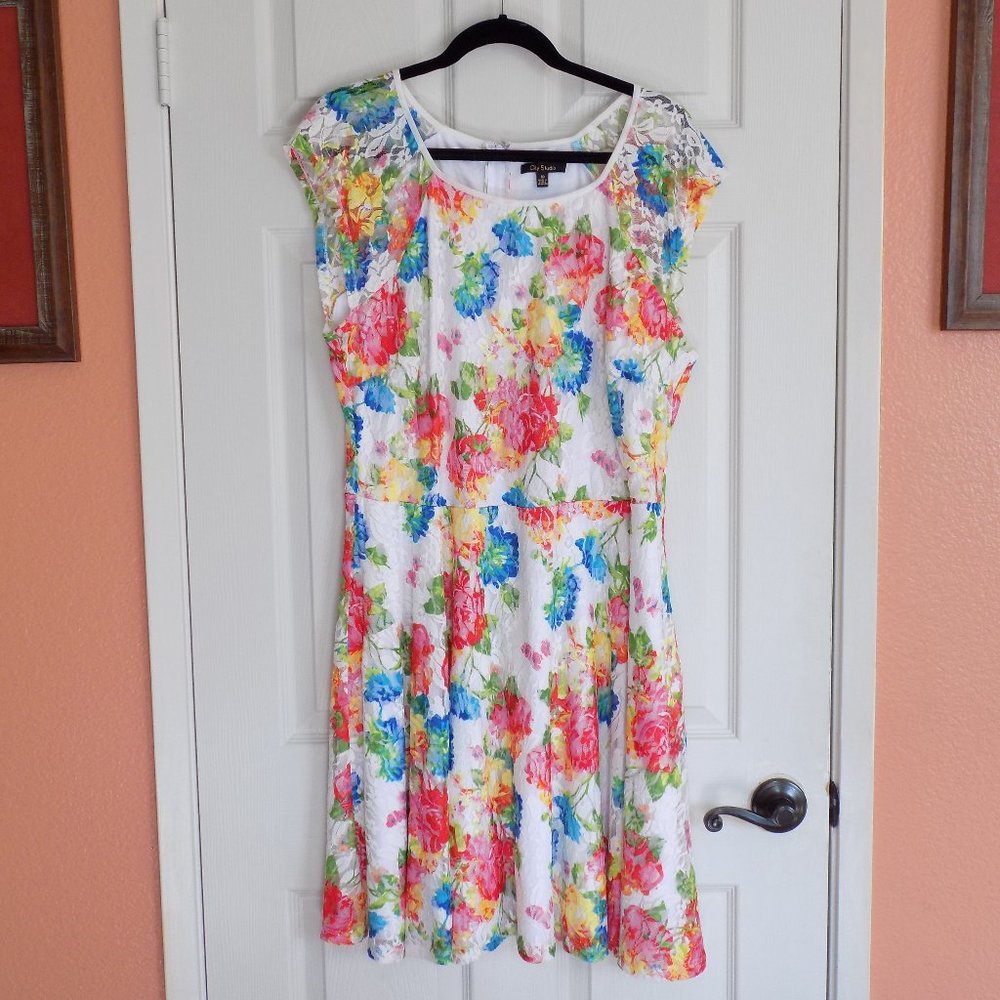 City Studio floral dress